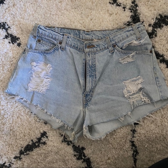 Levi 560 Denim Cutoffs - Picture 1 of 3
